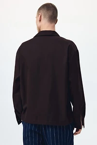 Relaxed-Fit Pullover Shirt