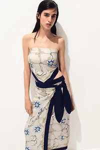 Lyocell Wrap Skirt