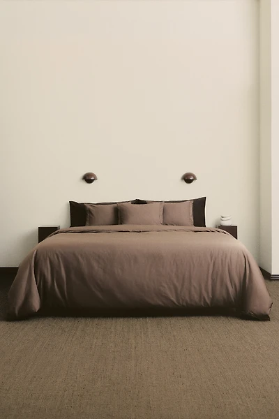 Egyptian Cotton King/Queen Duvet Cover Set