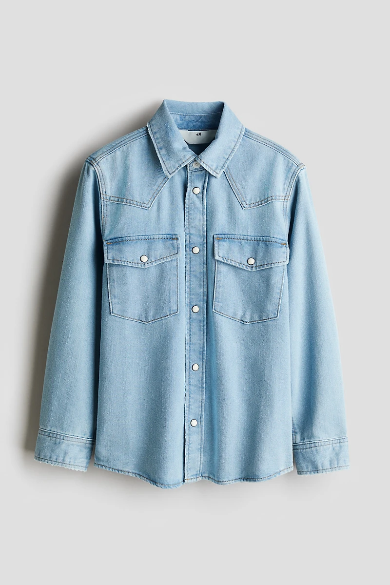Chemise en denim