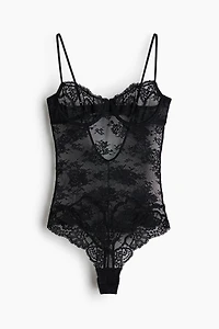Lace Thong Bodysuit