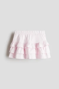 Tiered Jersey Skirt