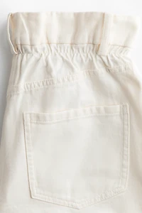 Paper-Bag Bermuda Shorts