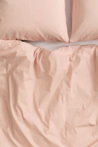 Striped King/Queen Duvet Cover Set