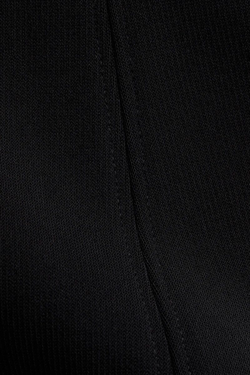 Boat-Neck Jersey Dress