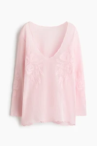 Cotton Mesh Beach Dress