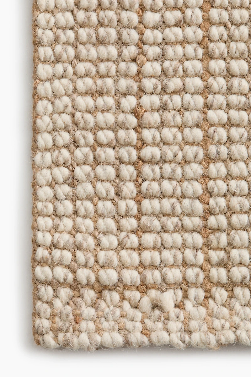 Wool-Blend Bouclé-Weave Rug