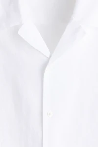 Relaxed-Fit Linen-Blend Resort Shirt