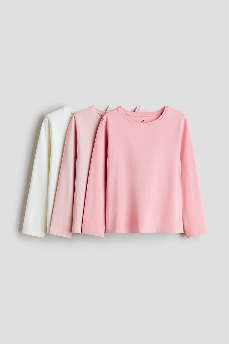 3-pack Long-sleeved Tops