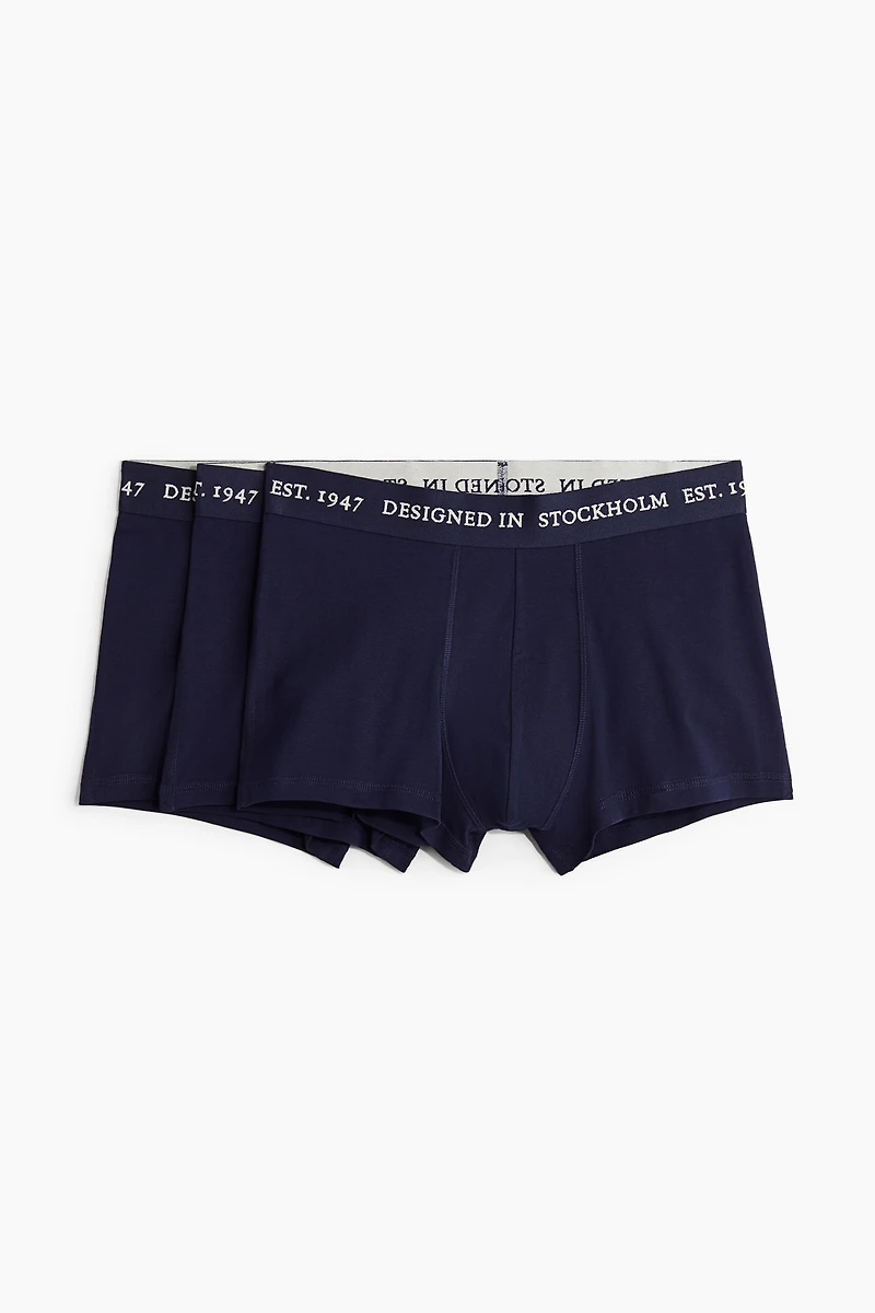 3-pack Short Boxer Briefs with Lycra®