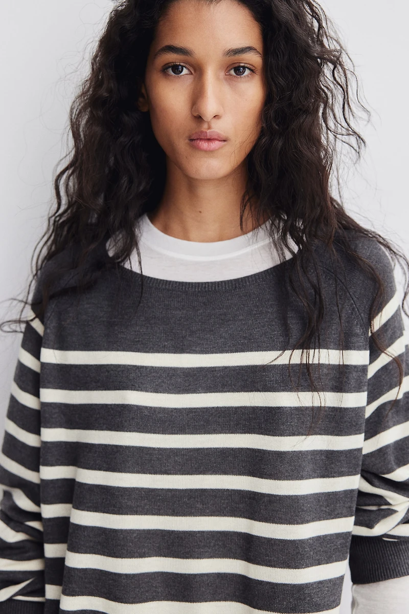 Chandail en maille fine