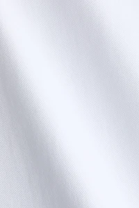 Cotton Twill Midi Skirt