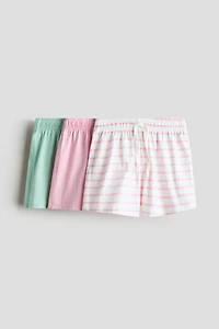 3-Pack Cotton Jersey Shorts
