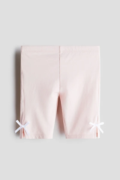 Bow-Detail Bike Shorts