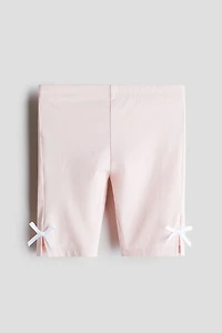 Bow-Detail Bike Shorts