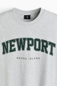 Loose-Fit Printed T-Shirt