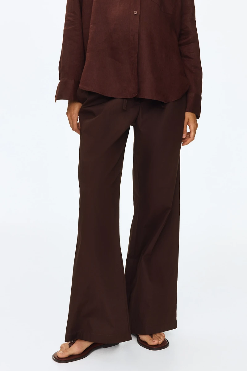 MAMA Cotton Drawstring Pants