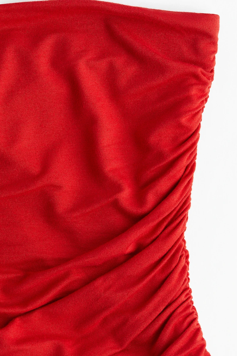 Draped Tube Top
