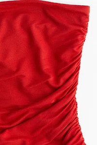 Draped Tube Top