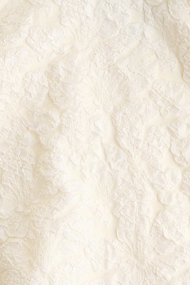 Balloon-Sleeved Dress