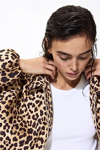 Veste ample à effet bouffant au bas