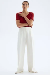 Slub-knit cardigan