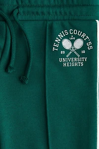 Flared Creased Joggers