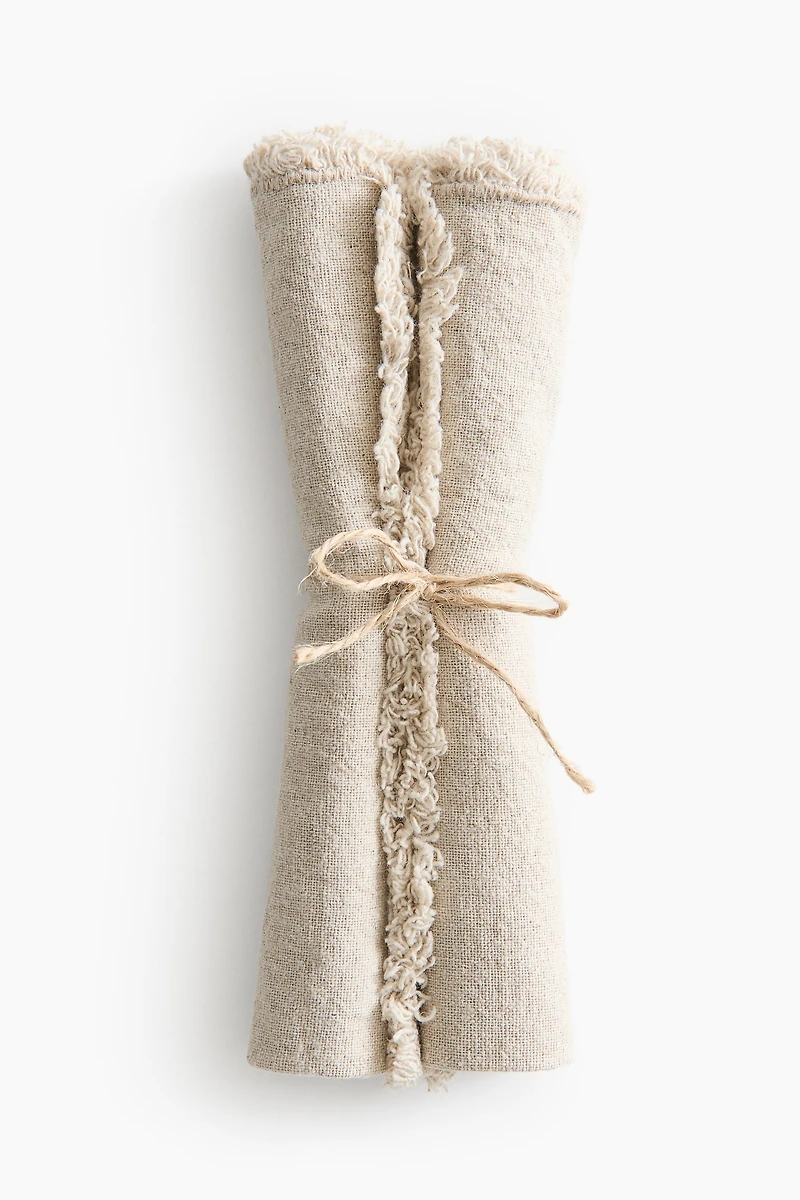 2-Pack Linen-Blend Napkins