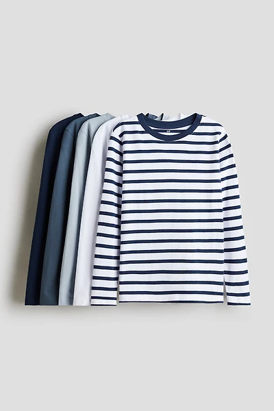 Lot de 5 hauts en jersey