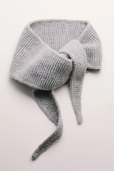 Garter-Stitched Scarf