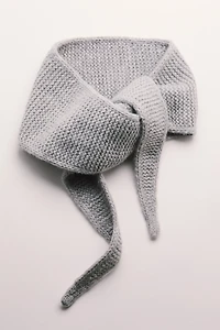 Garter-Stitched Scarf