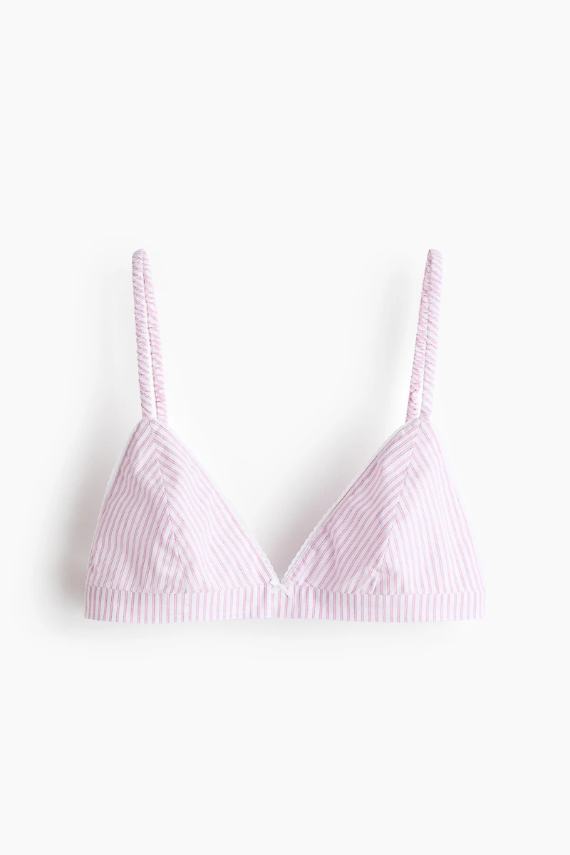 Cotton Pajama Bra Top
