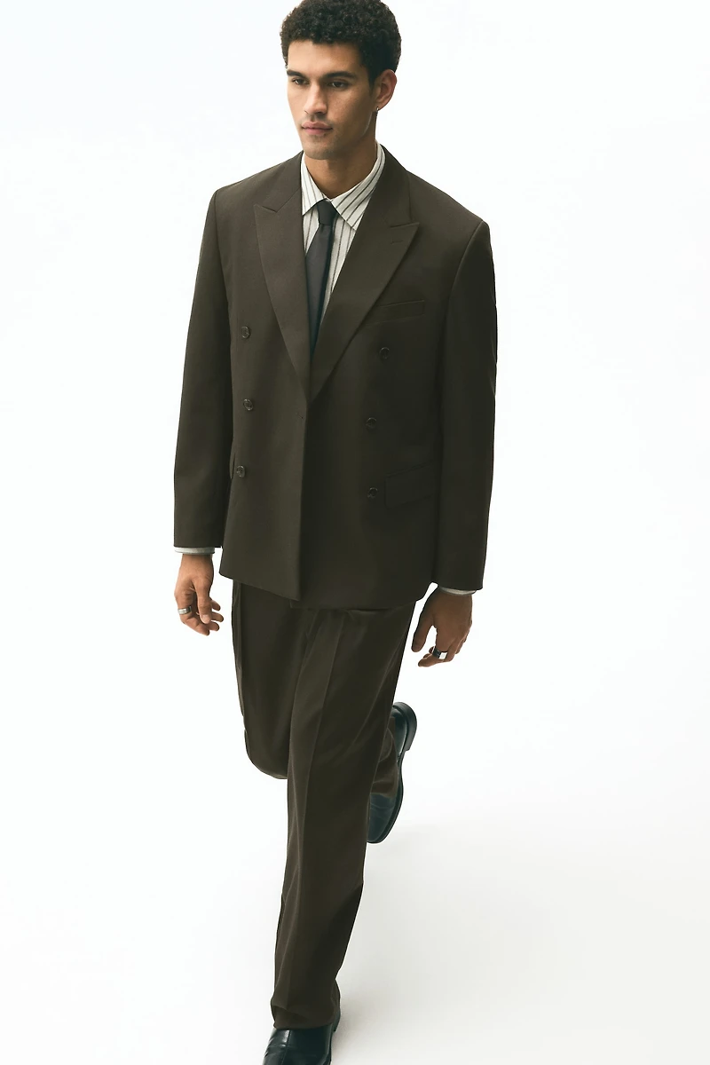 Loose-Fit Suit Pants