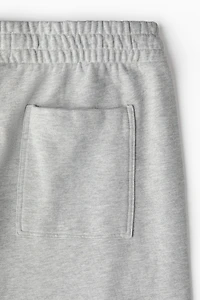Oversized Printed Cotton Sweatpants