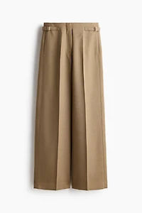Wide-Leg Dress Pants