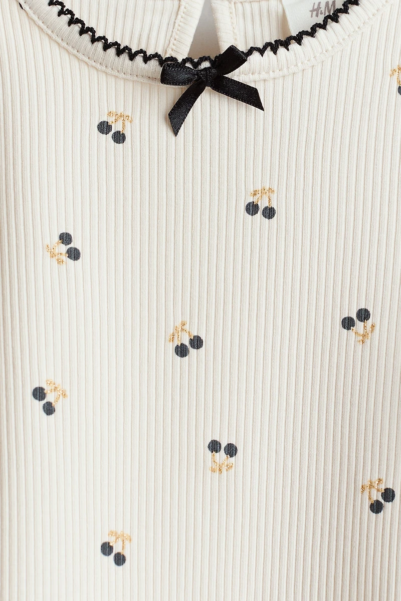 Lot de 3 hauts en coton