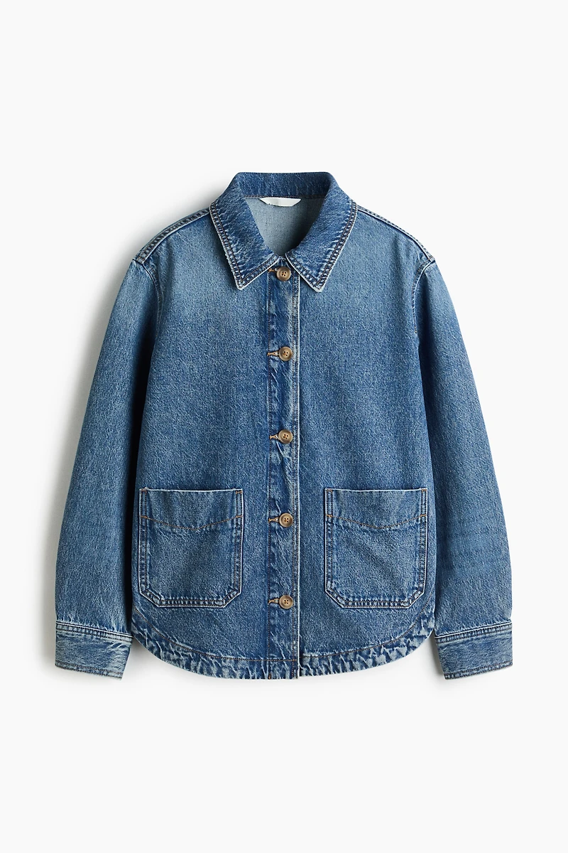 Veste-chemise en denim