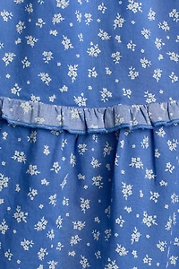 Tiered Cotton Dress