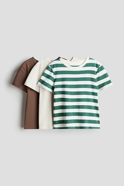 Lot de 3 T-shirts en coton