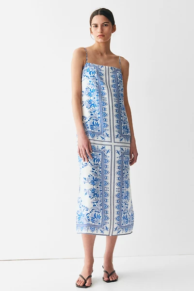 Robe à bretelles fines