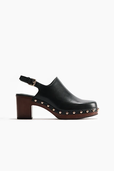 Heeled Clogs