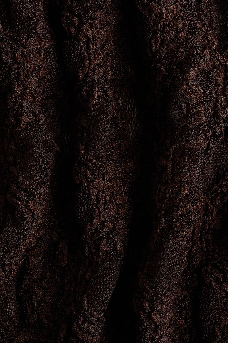 Lace Pants with Layered Skirt