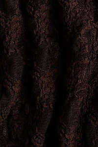 Lace Pants with Layered Skirt