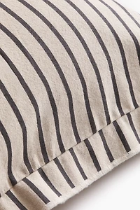 Linen-Blend Cushion Cover