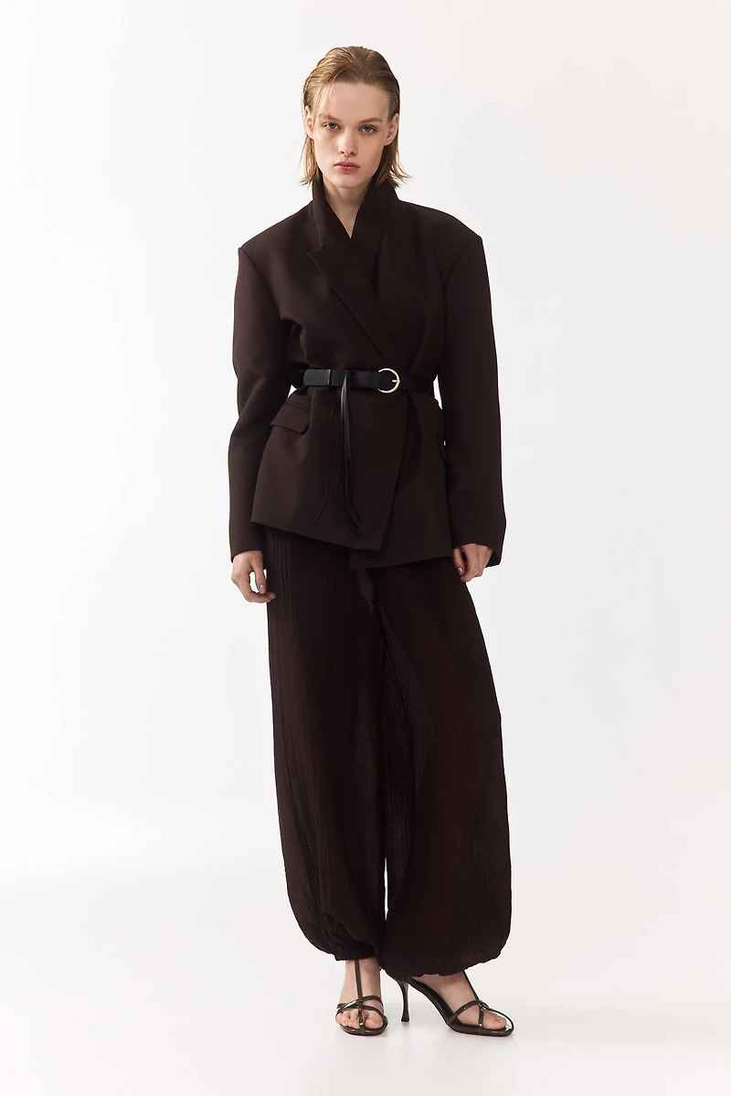 Belted Jacket