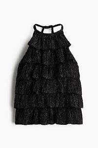 Tiered Halterneck Top