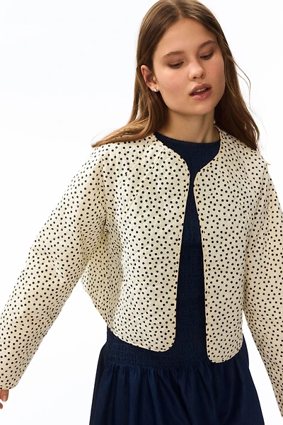 Veste grande taille matelassée