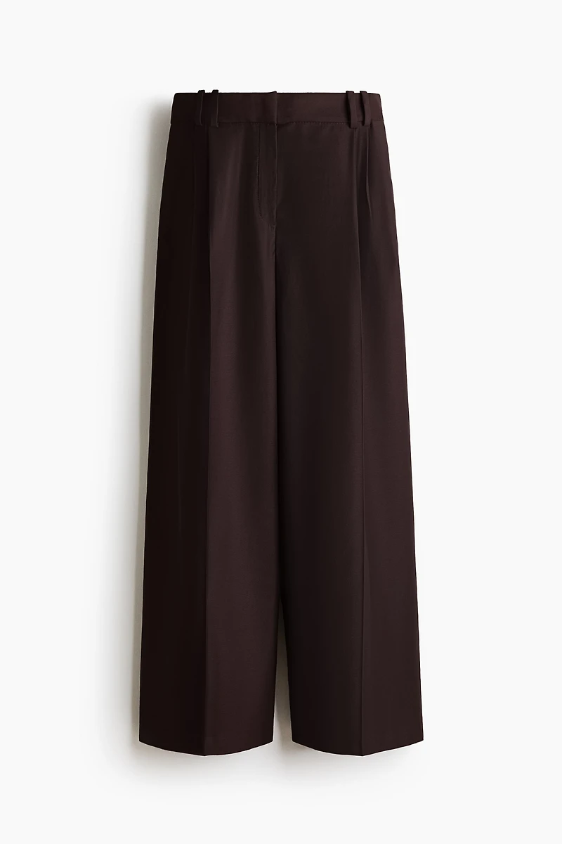 Wide-Leg Dress Pants