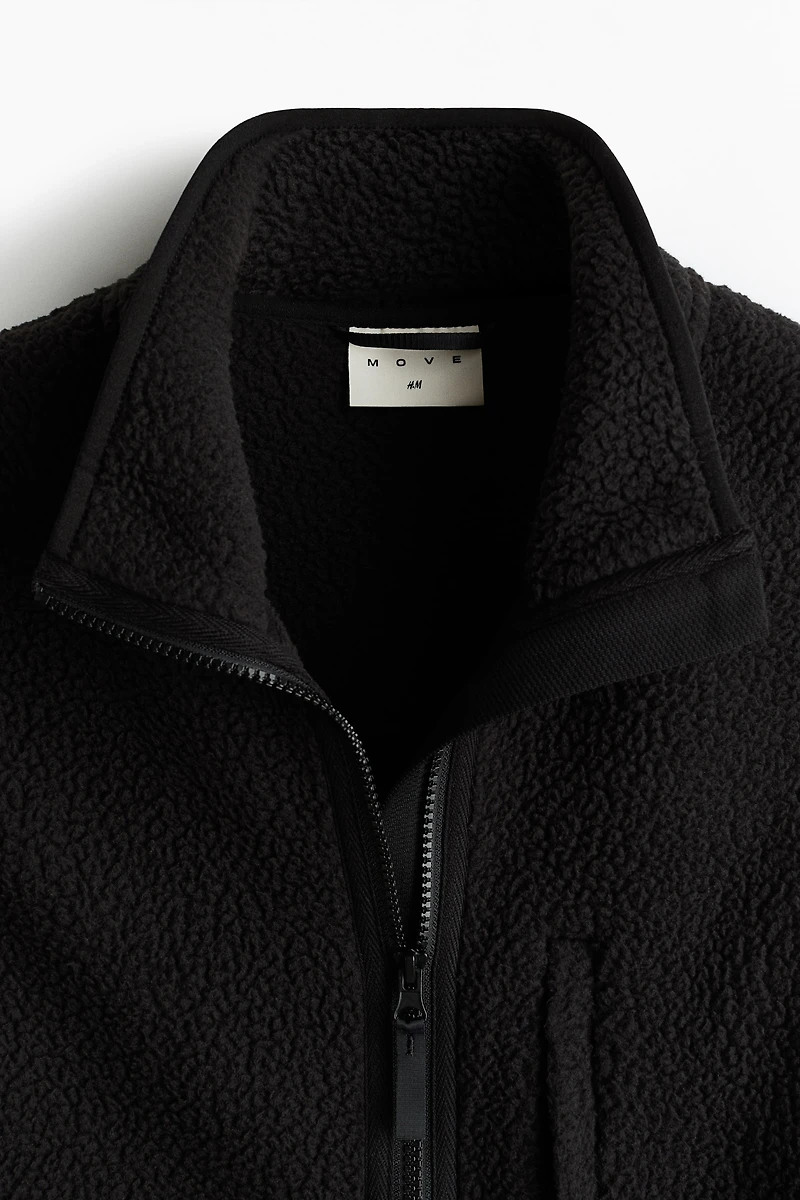 Regular-Fit Teddy Fleece Sports Vest