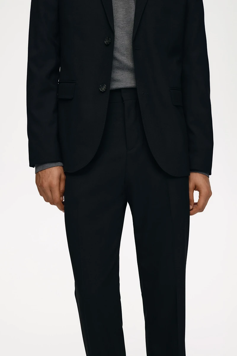 Slim-Fit Suit Pants